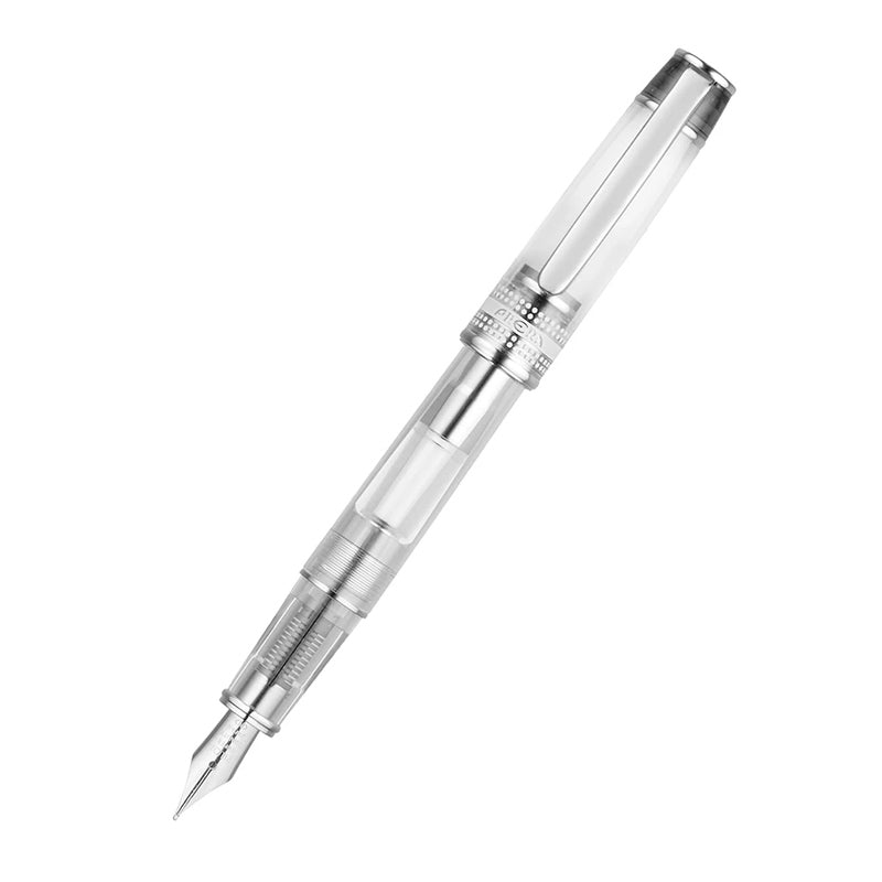 Pilot Prera Transparent Fountain Pen - Black - Fine Nib - Fountain Pens - Bunbougu
