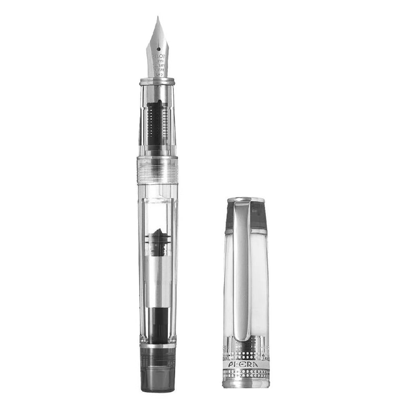 Pilot Prera Transparent Fountain Pen - Black - - Fountain Pens - Bunbougu