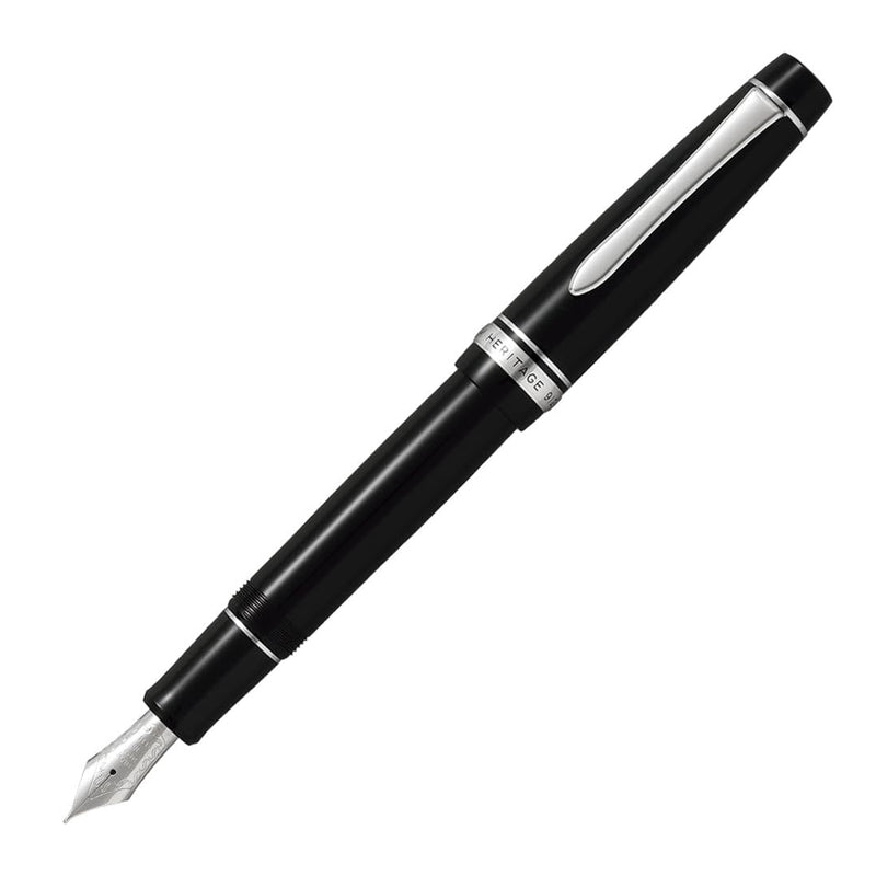 Pilot Custom Heritage 912 Fountain Pen - Black Body - - Fountain Pens - Bunbougu