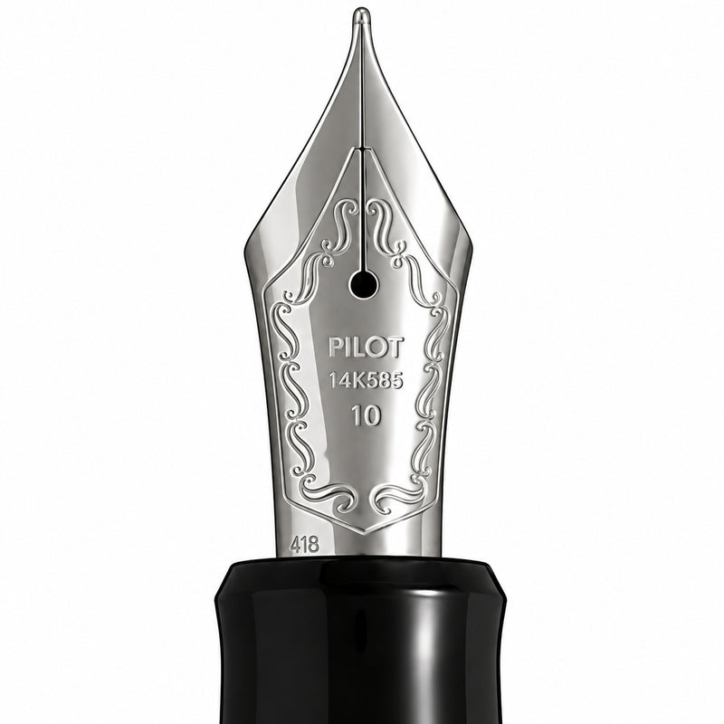Pilot Custom Heritage 912 Fountain Pen - Black Body - Fine Nib - Fountain Pens - Bunbougu