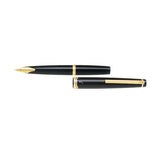 Pilot Elite E95S Fountain Pen - Black Body - 14k Gold - Medium Nib