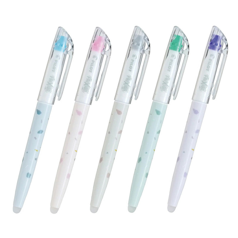 Pilot Frixion Erasable Highlighter - Sheer Stone Colour Limited Edition - Soft Colours/Bold Tip - - Highlighters - Bunbougu