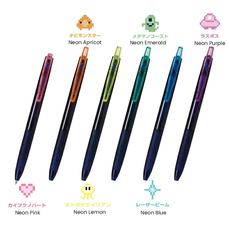 Pilot Juice Gel Pen - Neon Colours - 0.5 mm - - Gel Pens - Bunbougu