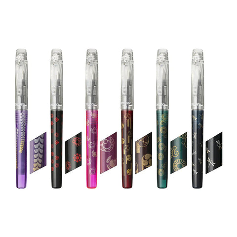 Platinum Preppy Fountain Pen - Wa Modern Maki-e Limited Edition - Fine Nib - Black Ink -  - Fountain Pens - Bunbougu