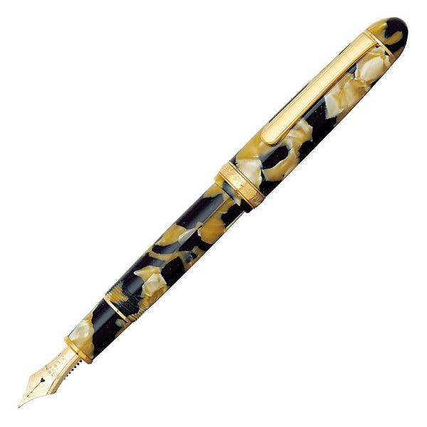 Platinum 3776 Century Celluloid Fountain Pen - Calico - 14k Gold -  - Fountain Pens - Bunbougu