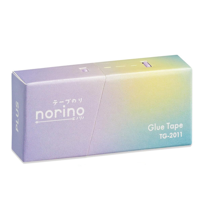 Plus Norino Paper Case Glue Tape - Purple - 6 mm x 9 m - - Adhesive Tapes & Glue - Bunbougu