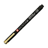 Sakura Pigma Micron Fineliner Pen - Black Gold Limited Edition - Black Ink
