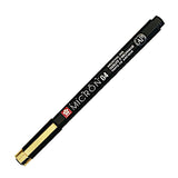 Sakura Pigma Micron Fineliner Pen - Black Gold Limited Edition - Black Ink