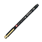 Sakura Pigma Micron Fineliner Pen - Black Gold Limited Edition - Black Ink