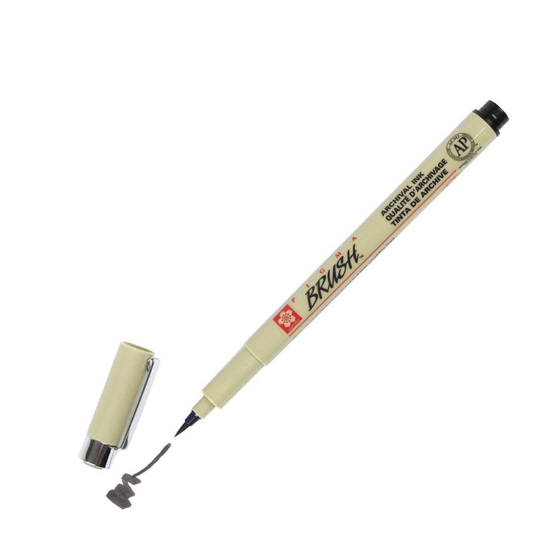 Sakura Pigma Brush Pen - Black Ink - - Brush Pens - Bunbougu