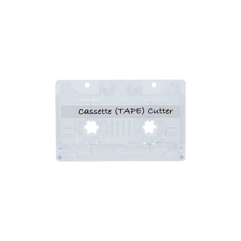Sun-Star Cassette Tape Cutter - Clear - - Scissors & Cutters - Bunbougu