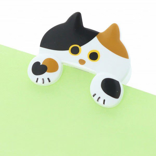 Sun-Star Jittome Clip - Calico Cat -  - Planner Clips - Bunbougu
