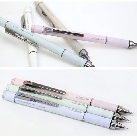 Tombow Mono Graph Grip Shaker Mechanical Pencil With Lock Function - Mineral Colour Limited Edition - 0.5 mm