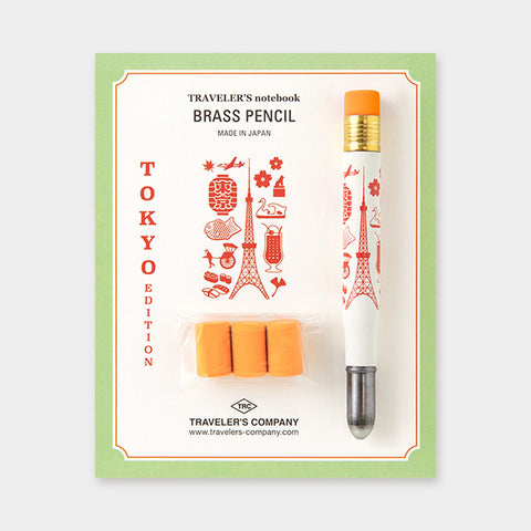 Traveler's Company Brass Pencil - Tokyo Limited Edition
