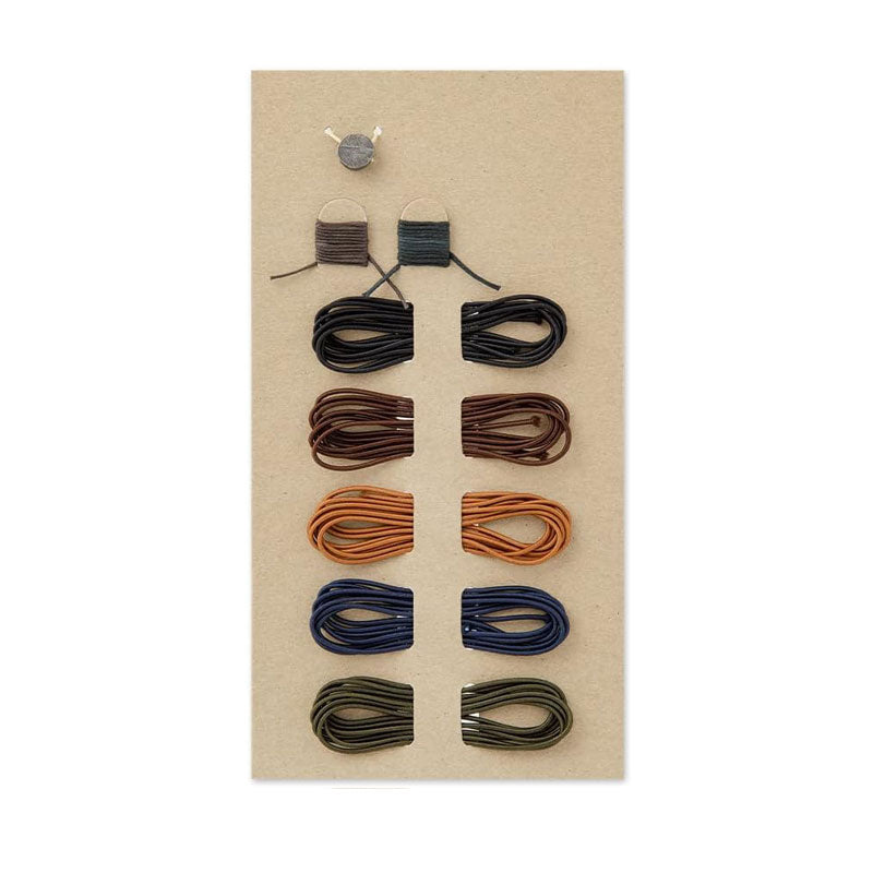 Traveler's Company Traveler's Notebook Accessories 009 - Repair Kit - 5 Bands - Standard Colours -  - Notebook Accessories - Bunbougu