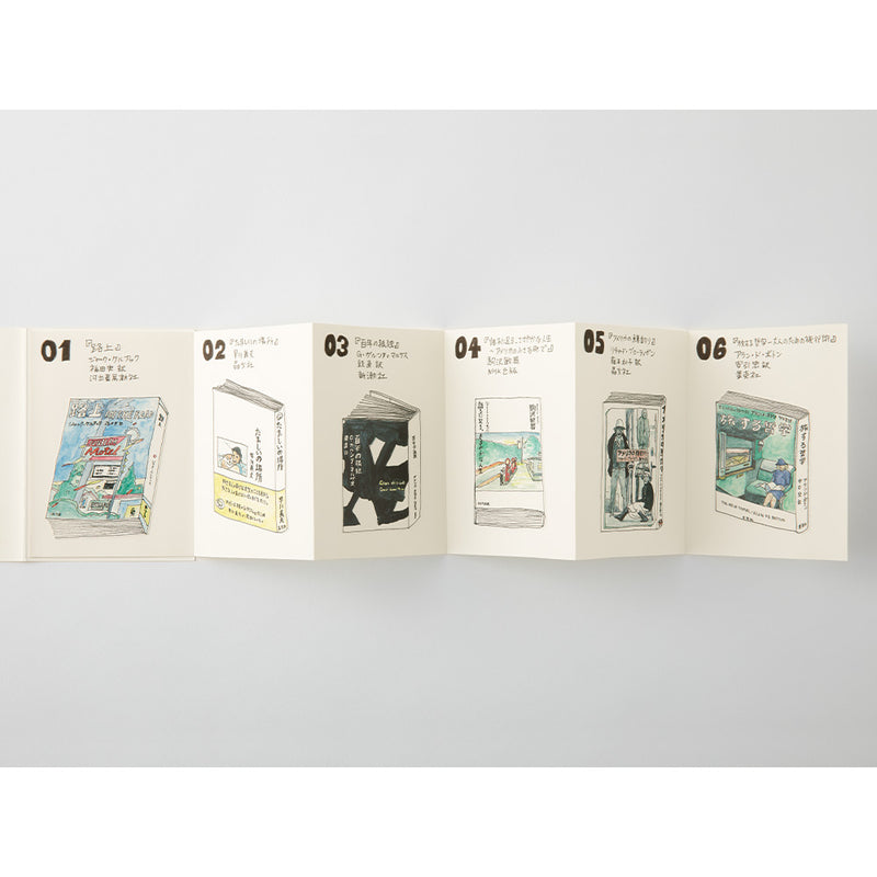 Traveler's Company Traveler's Notebook Accessories 018 - Accordion Fold Paper - Passport Size -  - Notebook Accessories - Bunbougu