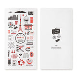 Traveler's Company Traveler's Notebook Refill - Tokyo Limited Edition - Blank - Regular Size -  - Diaries & Planners - Bunbougu