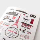 Traveler's Company Traveler's Notebook Refill - Tokyo Limited Edition - Blank - Regular Size -  - Diaries & Planners - Bunbougu