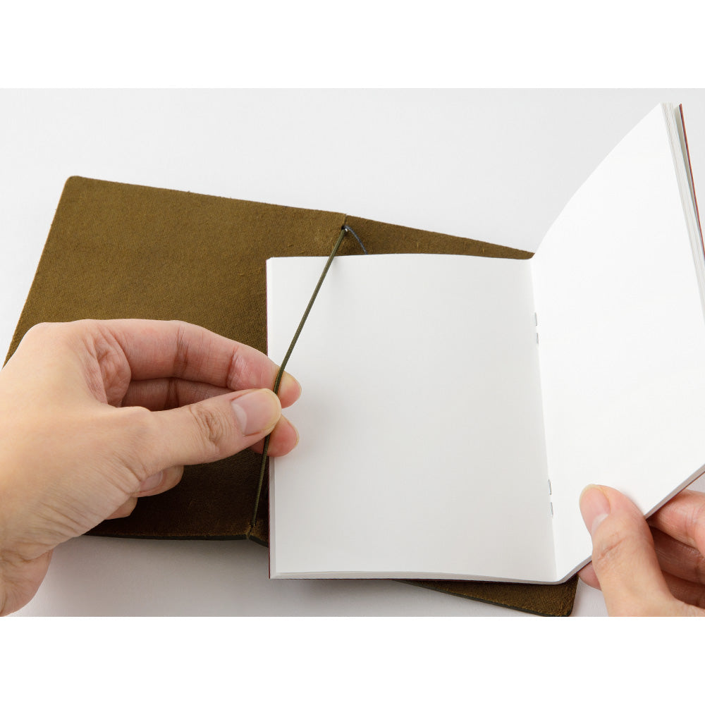 Traveler's Company Traveler's Notebook Starter Kit - Olive Leather - P ...