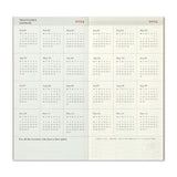 Traveler's Notebook 2024 Refill - Weekly Diary + Memo - Regular Size -  - Notebook Accessories - Bunbougu