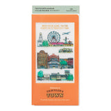 Traveler's Notebook 2024 Traveler's Town Theme - Clear Folder - Regular Size