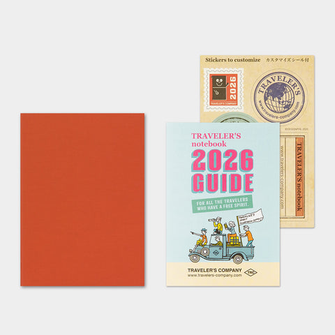 Traveler's Notebook 2026 Refill - Monthly Diary - Passport Size - - Diaries & Planners - Bunbougu