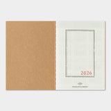 Traveler's Notebook 2026 Refill - Monthly Diary - Passport Size - - Diaries & Planners - Bunbougu
