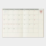 Traveler's Notebook 2026 Refill - Monthly Diary - Passport Size - - Diaries & Planners - Bunbougu