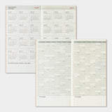 Traveler's Notebook 2026 Refill - Monthly Diary - Regular Size - - Diaries & Planners - Bunbougu