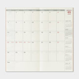 Traveler's Notebook 2026 Refill - Monthly Diary - Regular Size - - Diaries & Planners - Bunbougu