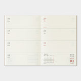 Traveler's Notebook 2026 Refill - Weekly Diary - Passport Size - - Diaries & Planners - Bunbougu