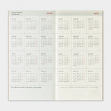 Traveler's Notebook 2026 Refill - Weekly Diary + Memo - Regular Size - - Diaries & Planners - Bunbougu