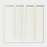 Traveler's Notebook 2026 Refill - Weekly Diary + Memo - Regular Size - - Diaries & Planners - Bunbougu