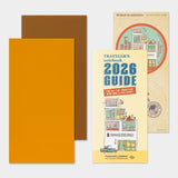 Traveler's Notebook 2026 Refill - Weekly Diary (Vertical) - Regular Size - - Diaries & Planners - Bunbougu