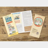 Traveler's Notebook 2026 Refill - Weekly Diary (Vertical) - Regular Size - - Diaries & Planners - Bunbougu