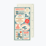 Traveler's Notebook 2027 Notebook Accessories - Plastic Pencil Board - Regular Size - - Diaries & Planners - Bunbougu