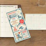Traveler's Notebook 2027 Notebook Accessories - Plastic Pencil Board - Regular Size - - Diaries & Planners - Bunbougu