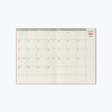 Traveler's Notebook 2027 Refill - Monthly Diary - Passport Size - - Diaries & Planners - Bunbougu