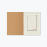 Traveler's Notebook 2027 Refill - Monthly Diary - Passport Size - - Diaries & Planners - Bunbougu