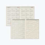 Traveler's Notebook 2027 Refill - Monthly Diary - Passport Size - - Diaries & Planners - Bunbougu