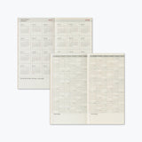 Traveler's Notebook 2027 Refill - Monthly Diary - Regular Size - - Diaries & Planners - Bunbougu