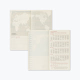 Traveler's Notebook 2027 Refill - Monthly Diary - Regular Size - - Diaries & Planners - Bunbougu