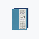 Traveler's Notebook 2027 Refill - Weekly Diary - Passport Size - - Diaries & Planners - Bunbougu