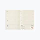 Traveler's Notebook 2027 Refill - Weekly Diary - Passport Size - - Diaries & Planners - Bunbougu