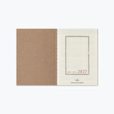 Traveler's Notebook 2027 Refill - Weekly Diary - Passport Size - - Diaries & Planners - Bunbougu