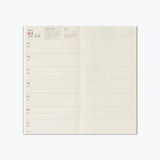 Traveler's Notebook 2027 Refill - Weekly Diary + Memo - Regular Size - - Diaries & Planners - Bunbougu