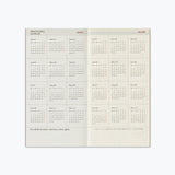 Traveler's Notebook 2027 Refill - Weekly Diary + Memo - Regular Size - - Diaries & Planners - Bunbougu