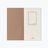 Traveler's Notebook 2027 Refill - Weekly Diary (Vertical) - Regular Size - - Diaries & Planners - Bunbougu