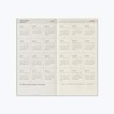 Traveler's Notebook 2027 Refill - Weekly Diary (Vertical) - Regular Size - - Diaries & Planners - Bunbougu