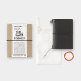 Traveler's Notebook Card Size 20th Anniversary Set - Black - - Diaries & Planners - Bunbougu